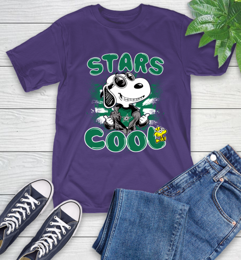 NHL Hockey Dallas Stars Cool Snoopy Shirt T-Shirt 6 NHL Hockey Dallas Stars Cool Snoopy Shirt T-Shirt - Image 6