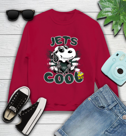 NFL Football New York Jets Cool Snoopy Shirt Sweatshirt 8