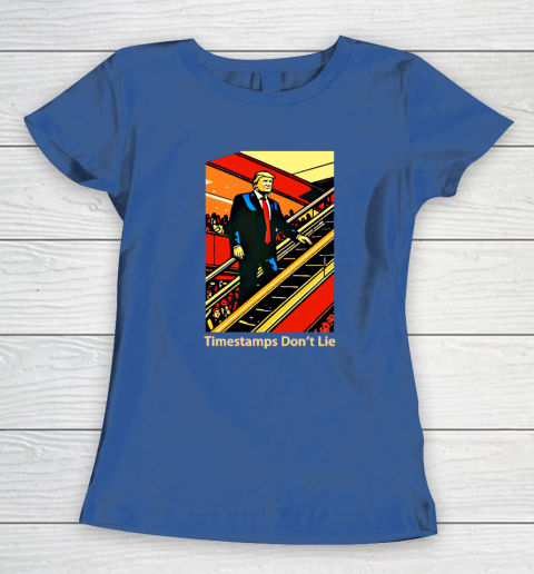 Rattle Trap 1776 Knew Before You Escalator Truth Women's T-Shirt 6