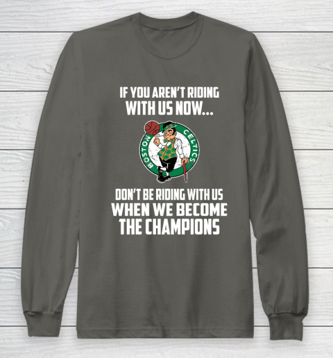 NBA Boston Celtics Basketball We Become The Champions Long Sleeve T-Shirt 5