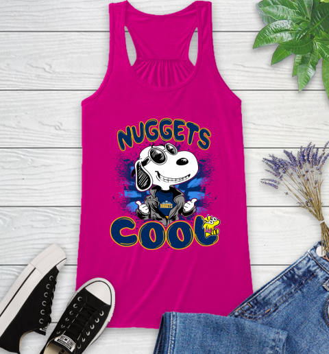 NBA Basketball Denver Nuggets Cool Snoopy Shirt Racerback Tank 5