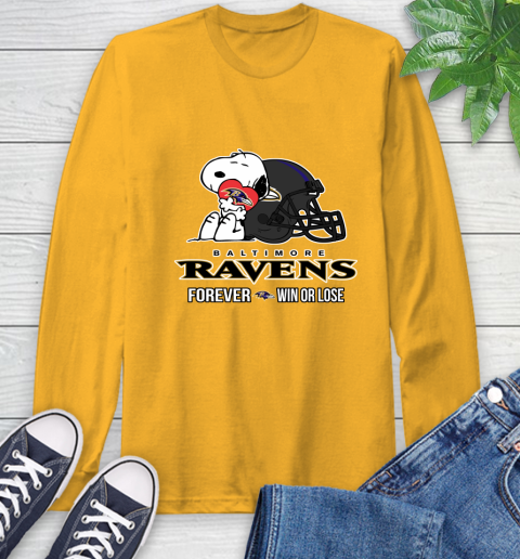 NFL The Peanuts Movie Snoopy Forever Win Or Lose Football Baltimore Ravens 60