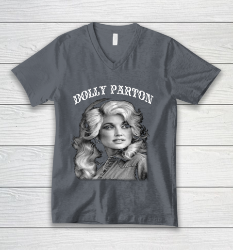 Dolly Parton Classic Vintage V-Neck T-Shirt 4