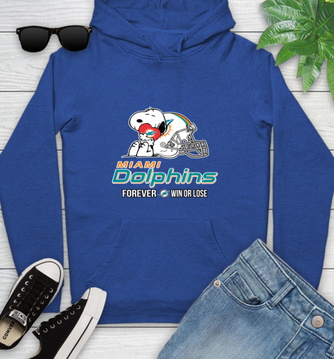 NFL The Peanuts Movie Snoopy Forever Win Or Lose Football Miami Dolphins 145