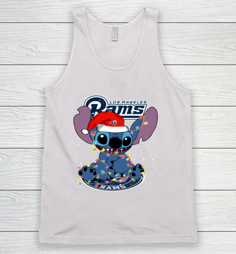 Los Angeles Rams NFL Football noel stitch Christmas Tank Top