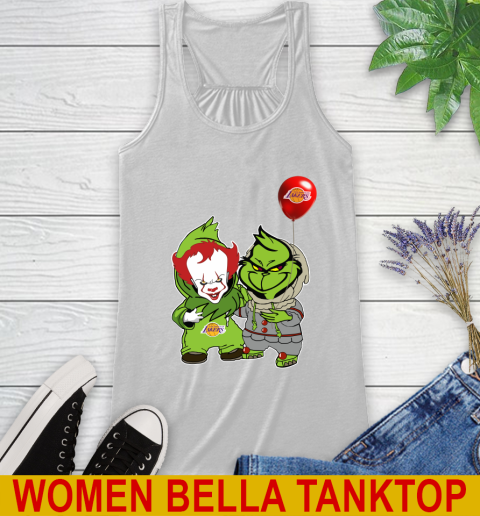 Los Angeles Lakers Baby Pennywise Grinch Christmas NBA Basketball Racerback Tank