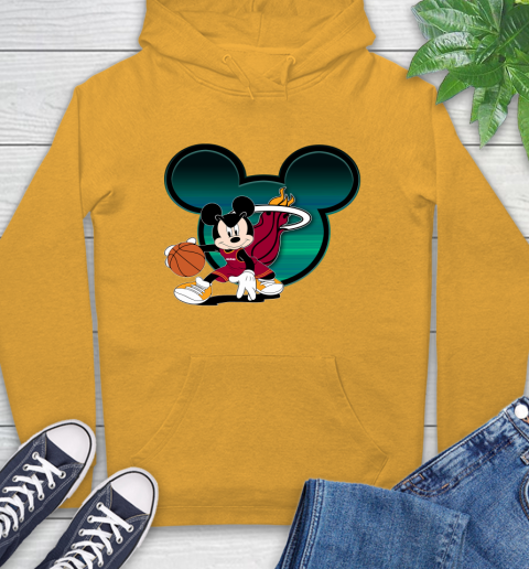 NBA Miami Heat Mickey Mouse Disney Basketball Hoodie 3