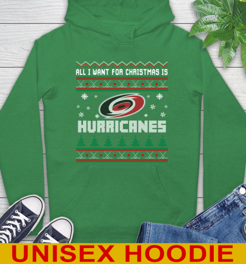 Carolina Hurricanes NHL Hockey All I Want For Christmas Is My Team Sports 20