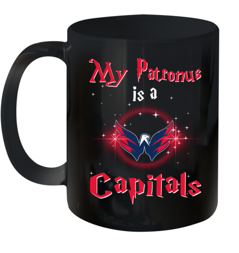 NHL Hockey Harry Potter My Patronus Is A Washington Capitals Ceramic Mug 11oz