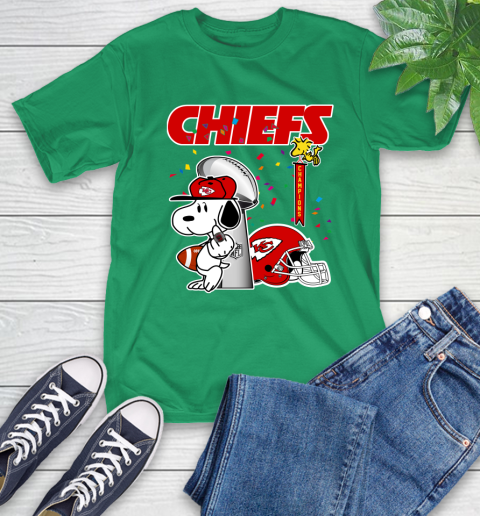 Kansas City Chiefs Champions Super Bowl 2020 Snoopy Middle Finger Shirt 8