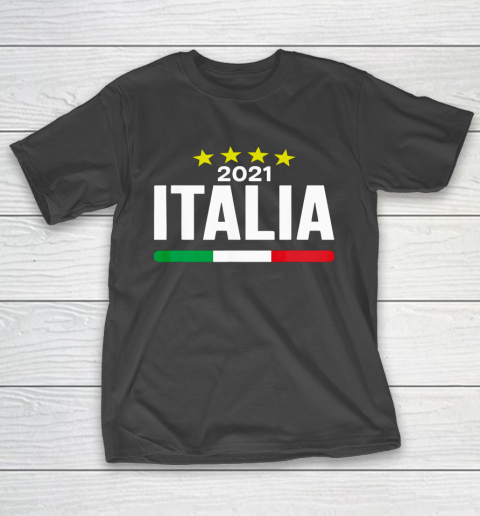 Italia Football Soccer Italian Flag 2021 T-Shirt
