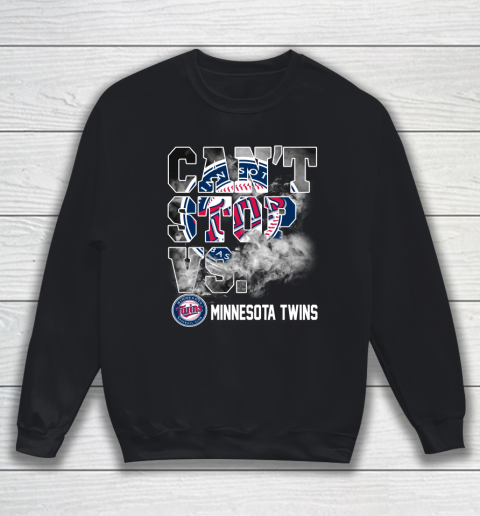 MLB Minnesota Twins Baseball Can't Stop Vs Twins Sweatshirt