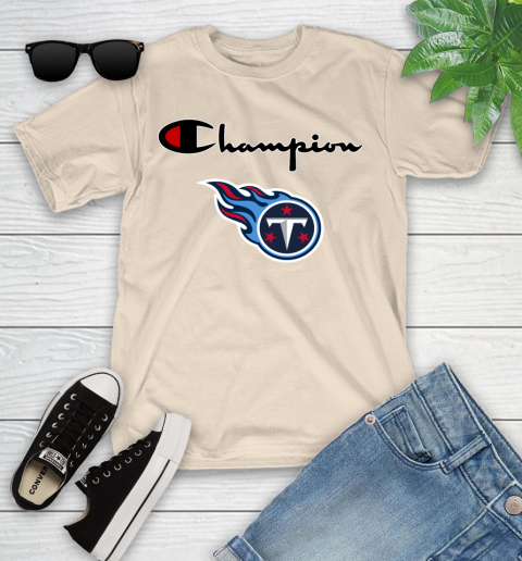 NFL Football Tennessee Titans Champion Shirt Youth T-Shirt 9
