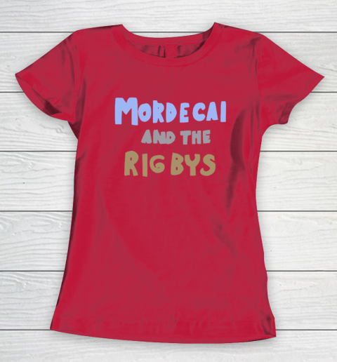 Mordecai And The Rigbys Ringer Women's T-Shirt 6