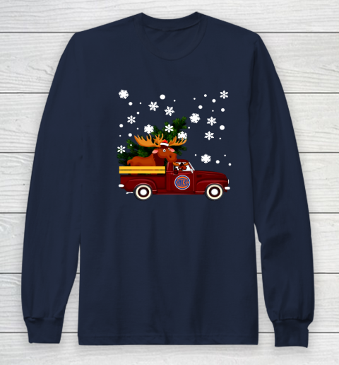 New York Knicks Bring Christmas Home NBA Long Sleeve T-Shirt 2