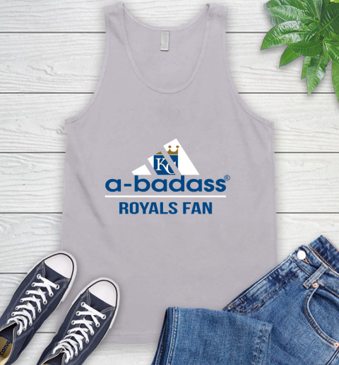MLB A Badass Kansas City Royals Fan Adidas Baseball Sports Tank Top 3