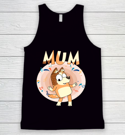 Bluey Dad Mom Funny Family Mother's Day Tank Top