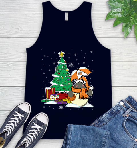 New York Knicks NBA Basketball Cute Tonari No Totoro Christmas Sports Tank Top 2