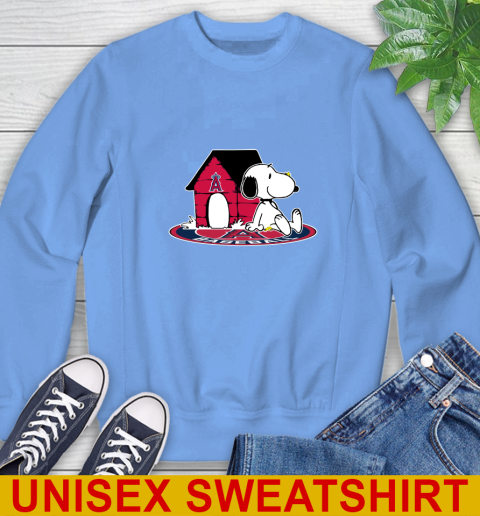 MLB Baseball Los Angeles Angels Snoopy The Peanuts Movie Shirt Sweatshirt 11