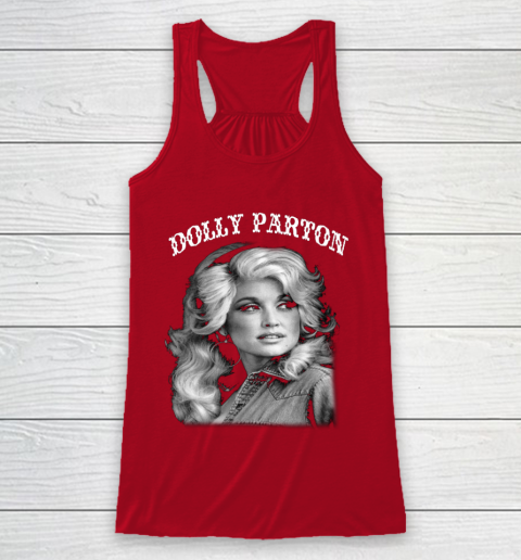 Dolly Parton Classic Vintage Racerback Tank 4