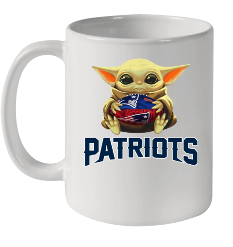 NFL Football New England Patriots Baby Yoda Star Wars Shirt Ceramic Mug 11oz