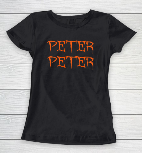 Mens Peter Peter Pumpkin Eater Costume Matching Halloween Women's T-Shirt