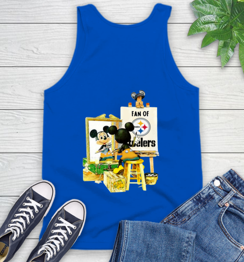 NFL Football Pittsburgh Steelers Mickey Drawing Shirt 69