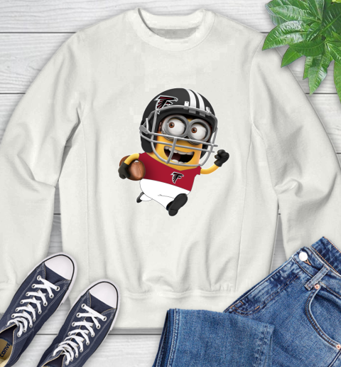 NFL Atlanta Falcons Minions Disney Football Sports Sweatshirt