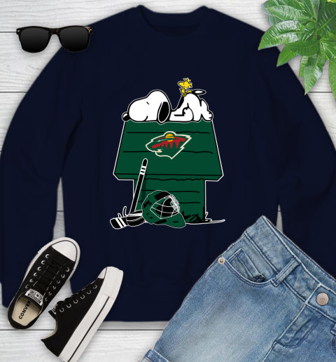 NHL Anaheim Ducks Snoopy Charlie Brown Woodstock Christmas Stanley Cup  Hockey Shirt