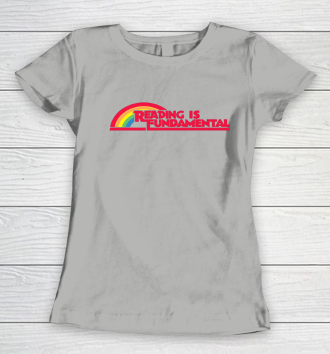 Reading Rainbow t shirt Reading is Fundamental Gay Rainbow Women's T-Shirt 8