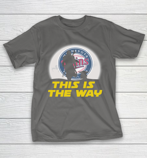 Minnesota Twins MLB Baseball Star Wars Yoda And Mandalorian This Is The Way T-Shirt 8