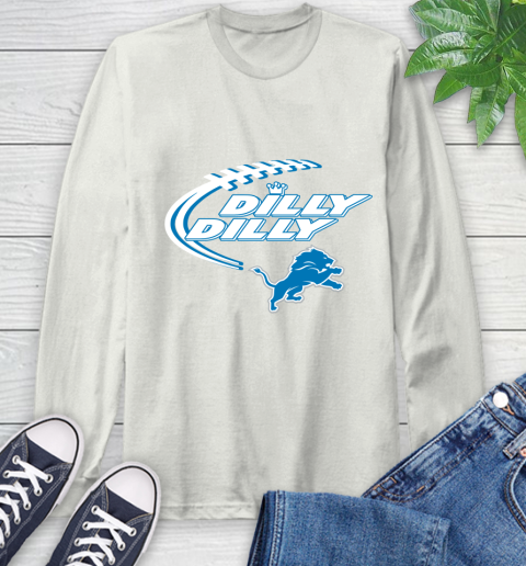 NFL Detroit Lions Dilly Dilly Football Sports Long Sleeve T-Shirt 12