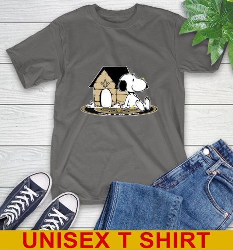 NFL Football New Orleans Saints Snoopy The Peanuts Movie Shirt T-Shirt 8