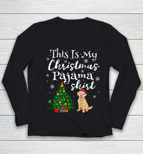 This is my Christmas Pajama Shirt Labrador Lover Dog Youth Long Sleeve