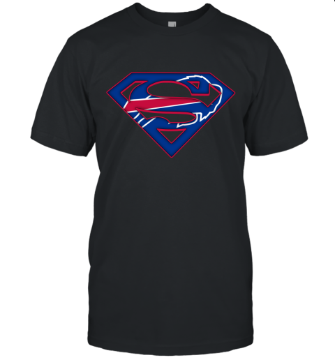 We Are Undefeatable The Buffalo Bills x Superman NFL Unisex Jersey Tee