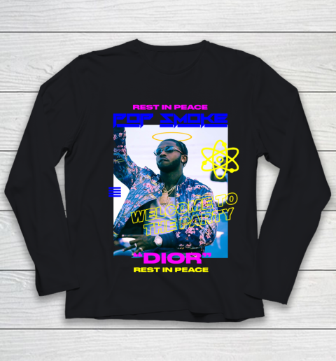 Pop Smoke Rest In Peace RIP Youth Long Sleeve