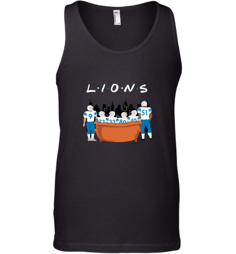 The Detroit Lions Together F.R.I.E.N.D.S NFL Tank Top