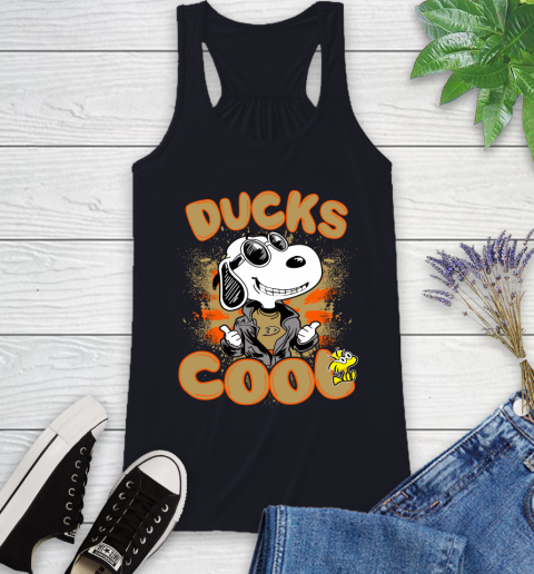NHL Hockey Anaheim Ducks Cool Snoopy Shirt Racerback Tank 7