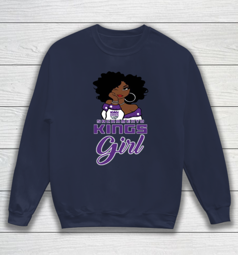 Sacramento Kings Girl NBA Sweatshirt 3