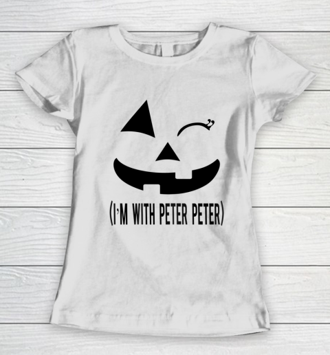 Peter Peter Pumpkin Eater Halloween Couples Costume Women's T-Shirt