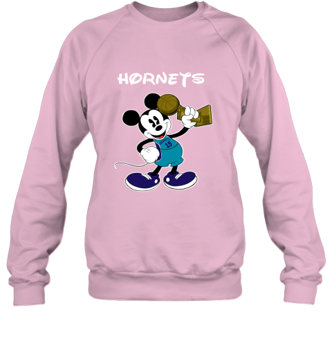 Mickey Charlotte Hornets Sweatshirt