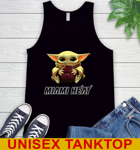 NBA Basketball Miami Heat Star Wars Baby Yoda Shirt 71