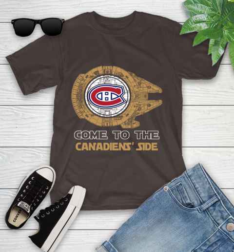 NHL Come To The Montreal Canadiens Wars Hockey Sports Youth T-Shirt 7