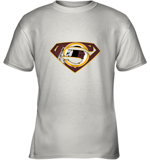 We Are Undefeatable The Washington Redskins x Superman NFL Shirts Youth T-Shirt