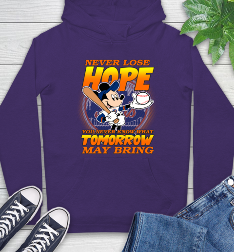 New York Mets MLB Baseball Mickey Disney Never Lose Hope Hoodie 5