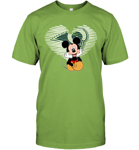 NFL Los Angeles Rams The Heart Mickey Mouse Disney Football T Shirt xXz4jzABmrU classic t shirt 2 95 151514 front lime