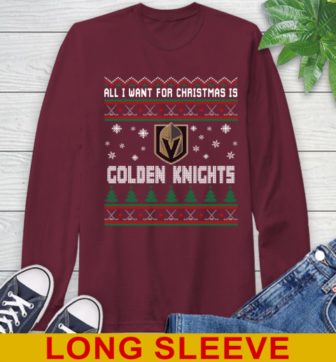Vegas Golden Knights NHL Hockey All I Want For Christmas Is My Team Sports 61