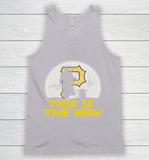 Pittsburgh Pirates MLB Baseball Star Wars Yoda And Mandalorian This Is The Way Tank Top 3
