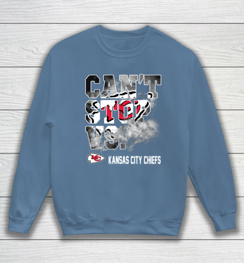 NFL Kansas City Chiefs Can't Stop Vs Sweatshirt 6