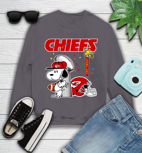 Kansas City Chiefs Champions Super Bowl 2020 Snoopy Middle Finger Shirt 117